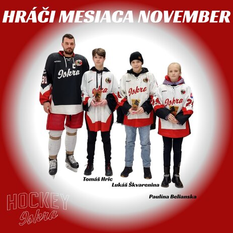 Hráči mesiaca November